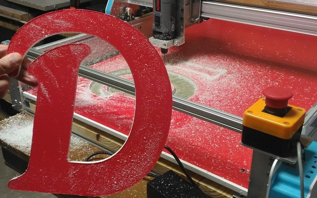 Fabrication et montage d&rsquo;une CNC Formosa 1000 pour un enseigniste